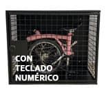 Taquillas y consignas para bicicletes o patinetes plegables 