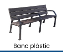 banc plàstic