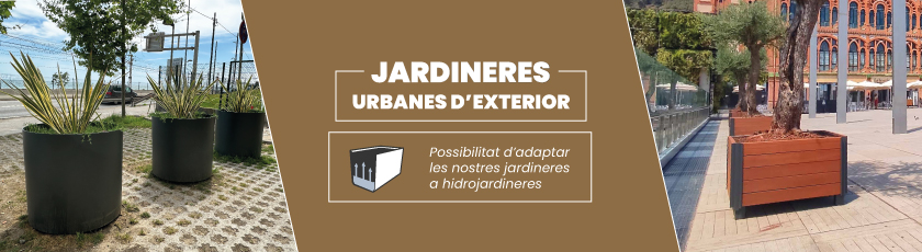 jardineres urbanes d'exterior