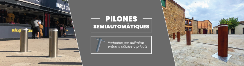 pilones semiautomàtiques