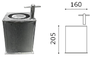 base ferro extrable pilones a-eco