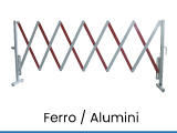 tanca extensible de ferro / alumini